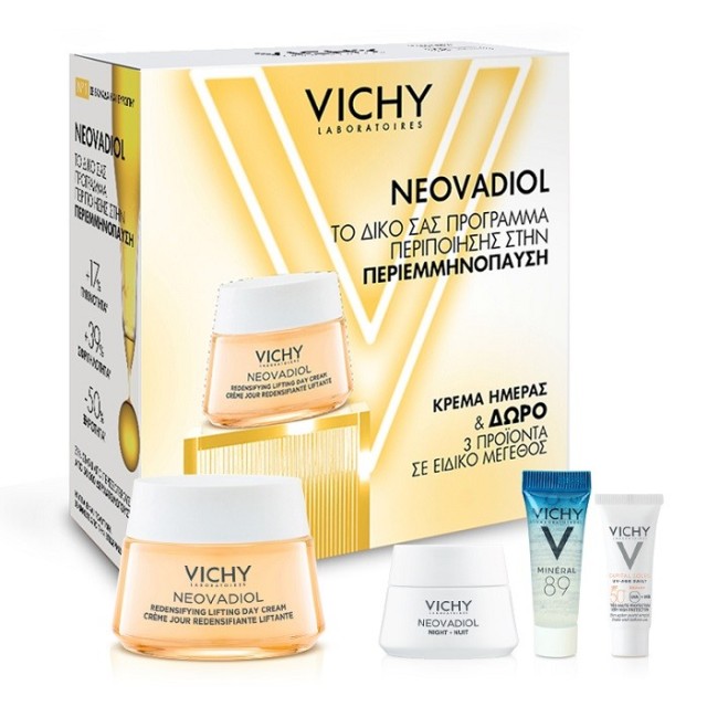 Vichy Promo Neovadiol Peri-Menopause Κρέμα Ημέρας Κανονική Επιδερμίδα 50ml&Neovadiol Night 15ml&Mineral 89&Capital Soleil spf50