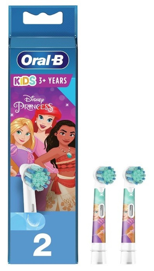 Oral-B Disney Princess Extra Soft Ανταλλακτικά Ηλεκτρικής Οδοντόβουρτσας 2τμχ