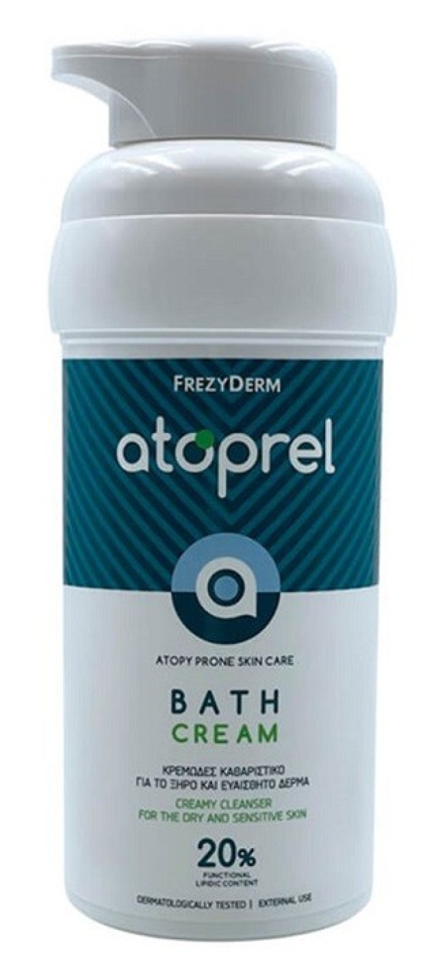 Frezyderm Atoprel Bath Cream Κρεμώδες Καθαριστικό για το Ξηρό & Ευαίσθητο Δέρμα 300ml