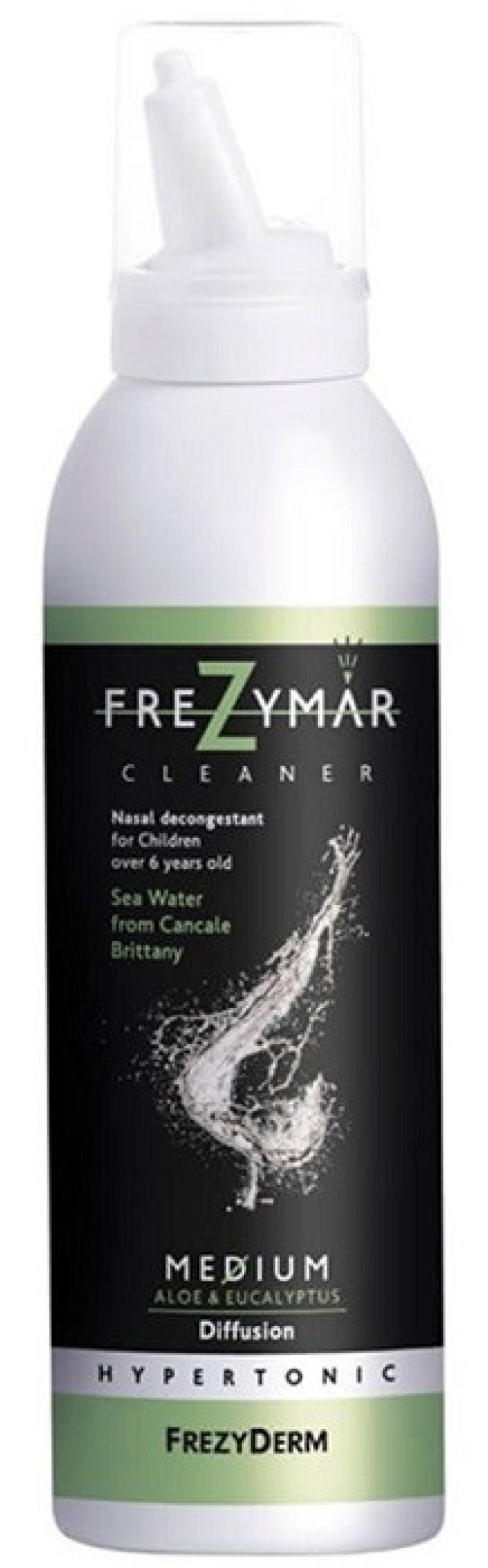 Frezyderm Frezymar Cleaner Medium Ρινικό Αποσυμφορητικό με Αλόη & Ευκάλυπτο για Παιδιά Άνω των 6 Ετών 120ml