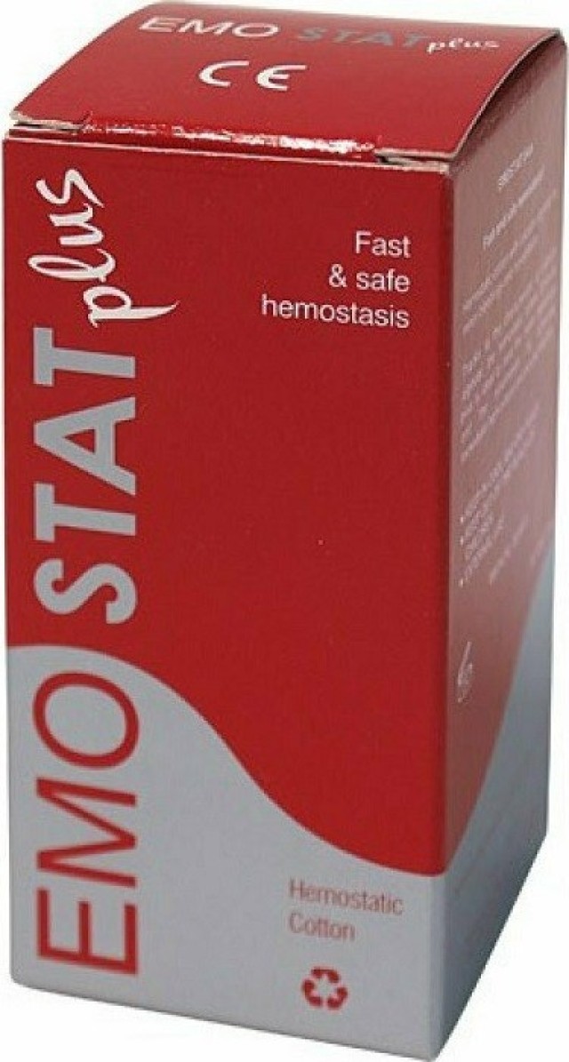 Emostat Plus Αιμοστατικό Βαμβάκι 2gr