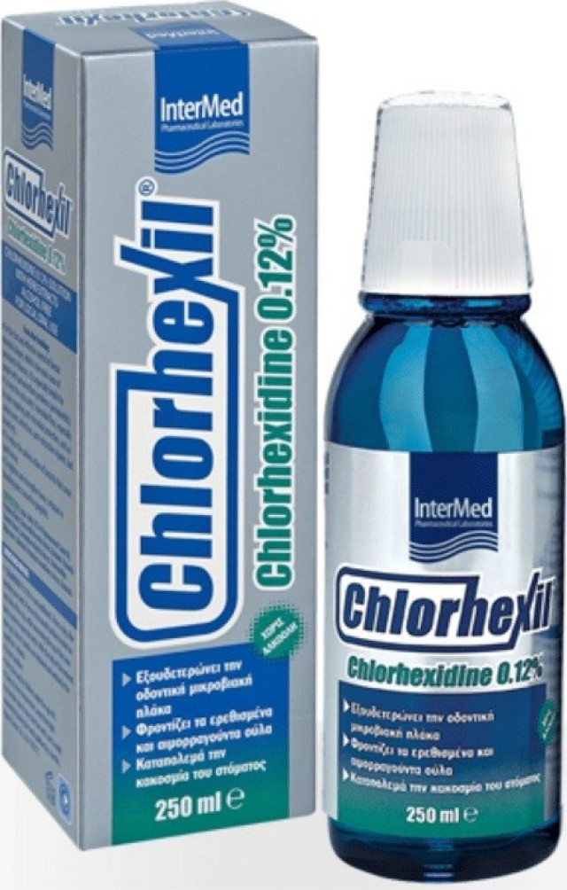 Intermed Chlorhexil 0.12% Στοματικό Διάλυμα 250ml