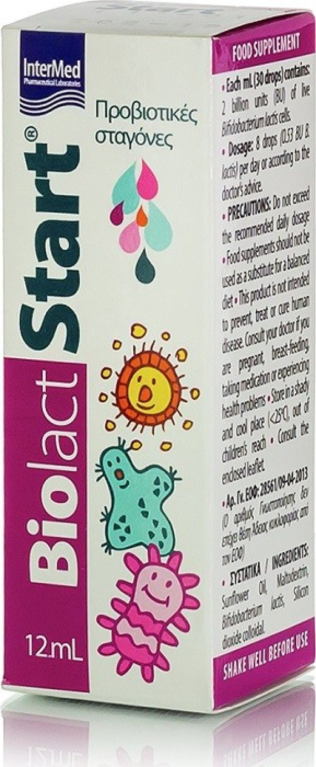 Intermed Biolact Start Προβιοτικές Σταγόνες 12ml