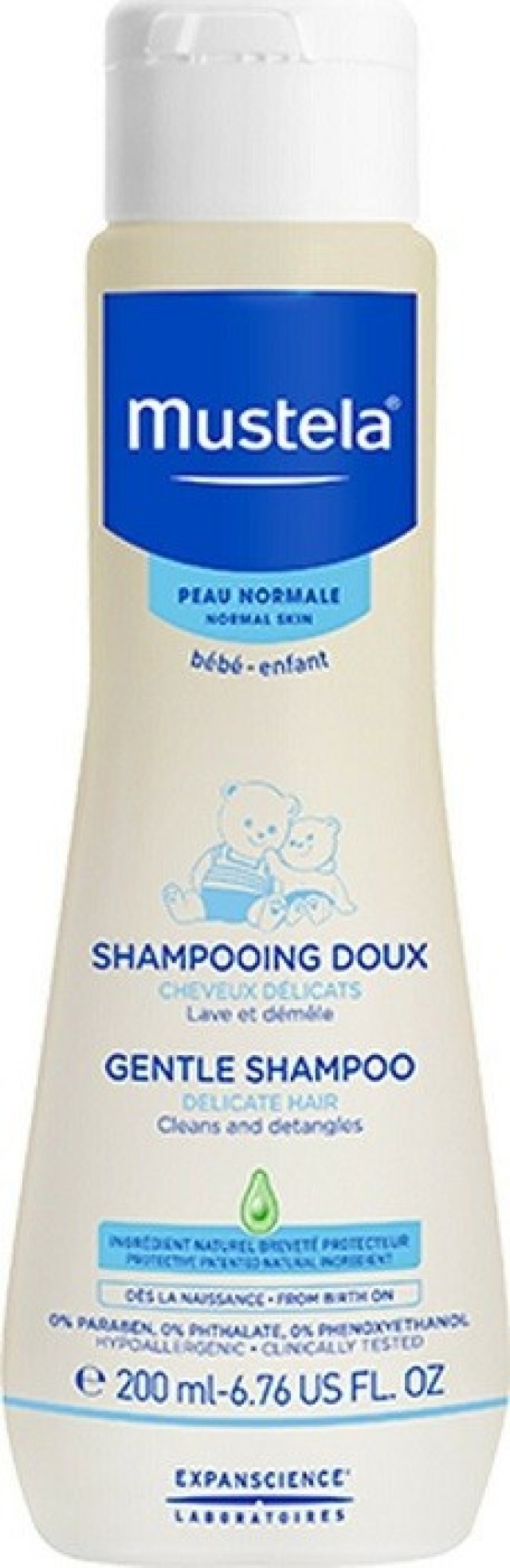 Mustela Gentle Shampoo Παιδικό Σαμπουάν 200ml