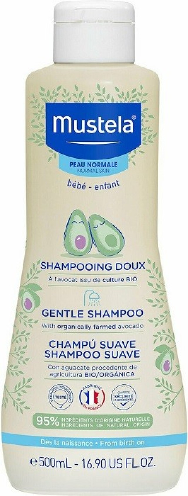 Mustela Gentle Shampoo Παιδικό Σαμπουάν 500ml