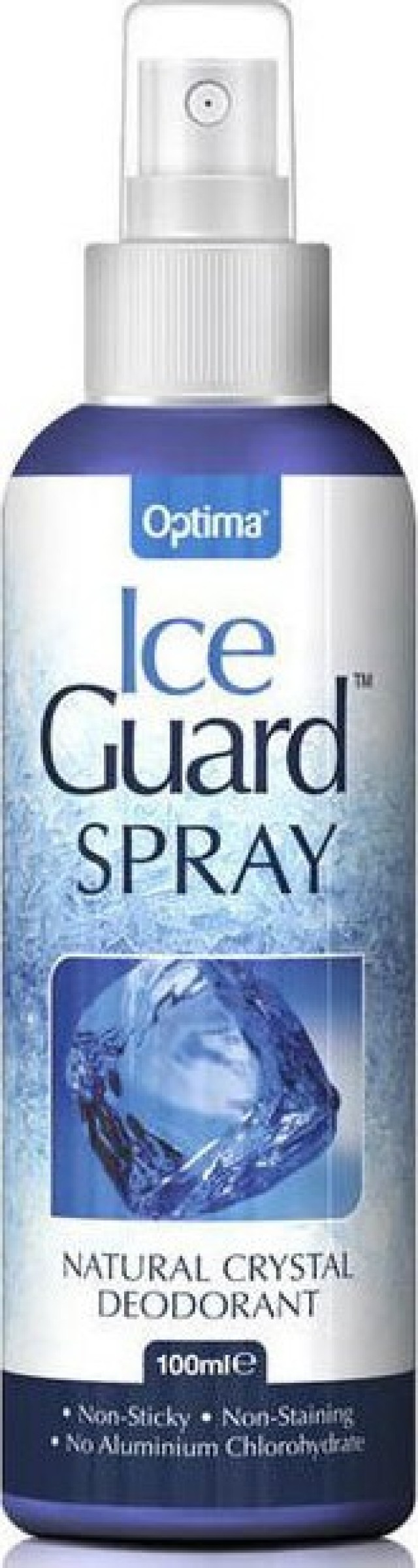 Optima Ice Guard Deodorant Spray Αποσμητικό Κατά των Βακτηριδίων 100ml