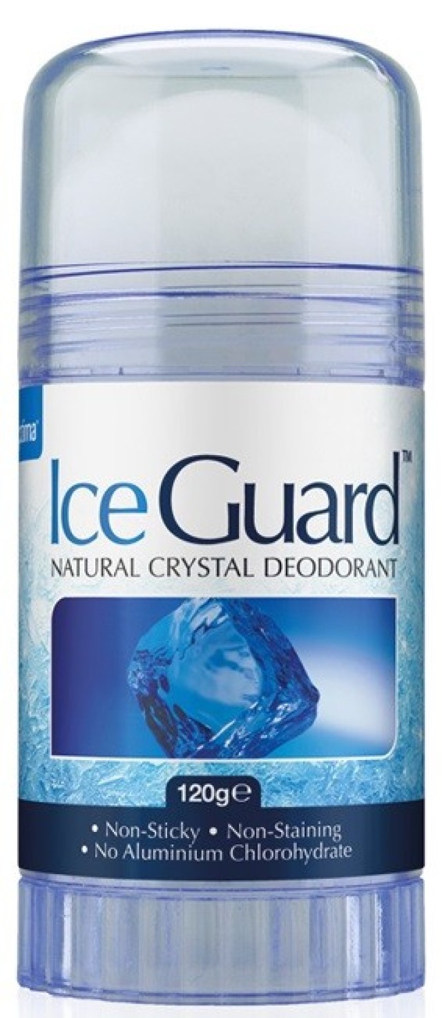 Optima Ice Guard Natural Crystal Deodorant Twist Up Αποσμητικό 120g