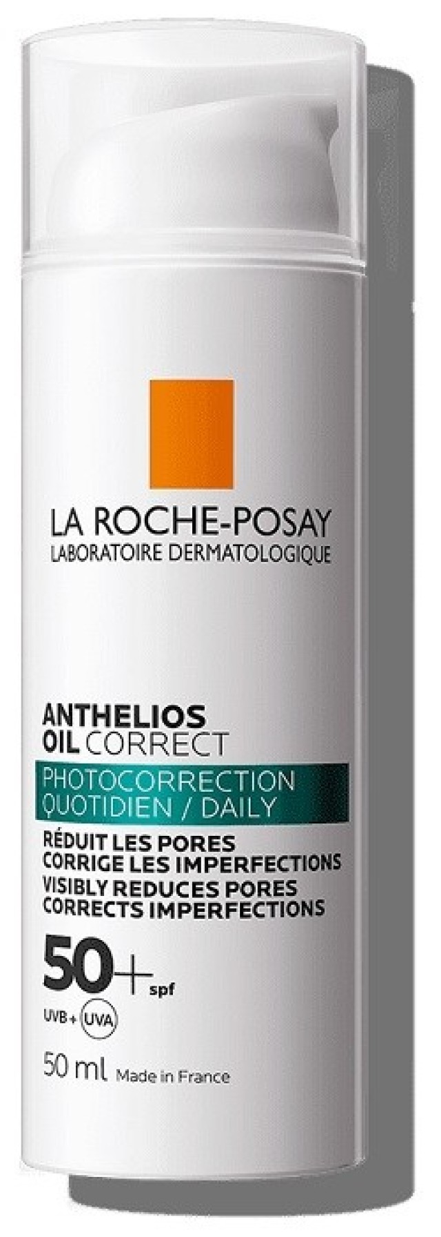 La Roche Posay Anthelios Oil Correct Daily Gel-Cream spf50+ Αντηλιακό Προσώπου για Λιπαρό Δέρμα με Ατέλειες 50ml