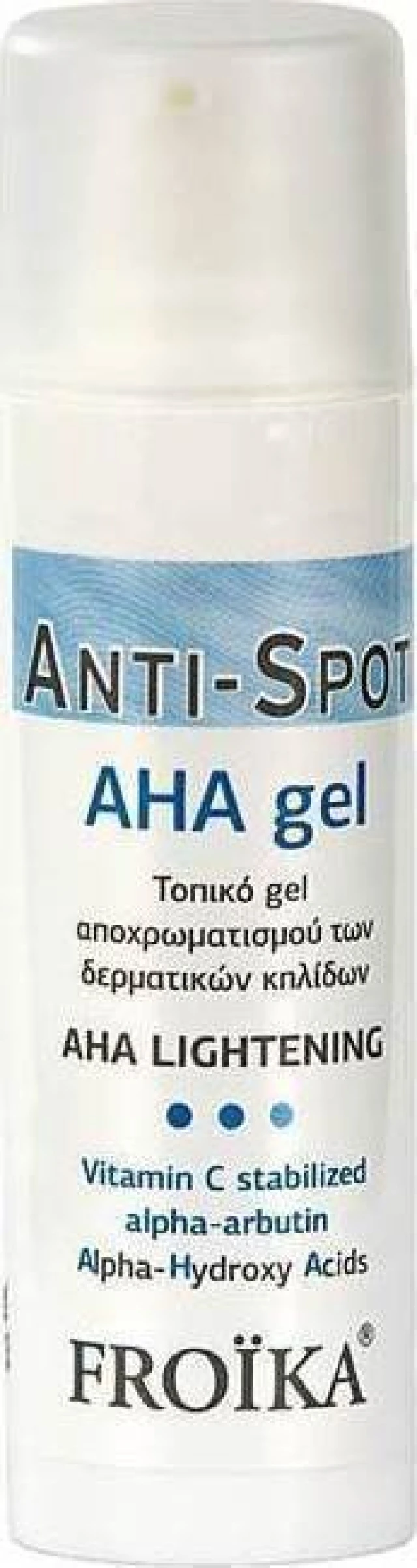 Froika AntiSpot Aha Gel Αποχρωματισμού Δερματικών Κηλίδων 30ml ...