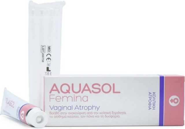 Aquasol Femina Vaginal Atrophy Κρέμα για την Κολπική Ατροφία 30ml