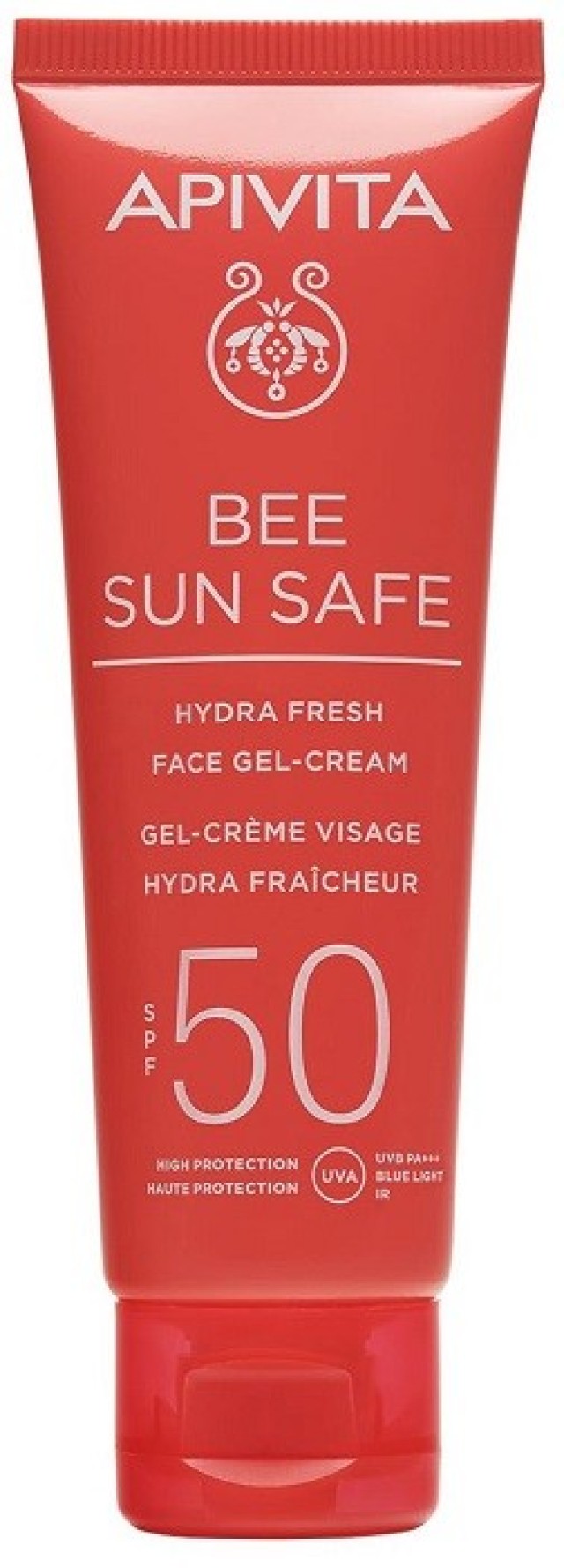 Apivita Bee Sun Safe Hydra Fresh Face Gel-Cream Ενυδατική Κρέμα-Gel Προσώπου spf50 50ml