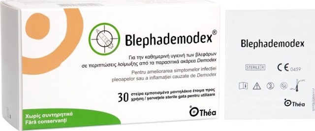 Thea Blephademodex Οφθαλμικά Υγρά Μαντηλάκια για Καθημερινή Χρήση 30τμχ