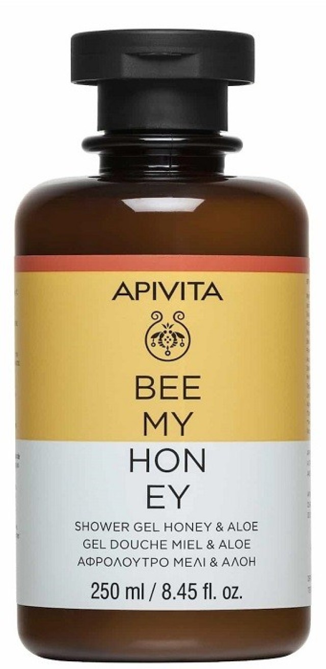 Apivita Bee My Honey Shower Gel Αφρόλουτρο με Μέλι & Αλόη 250ml