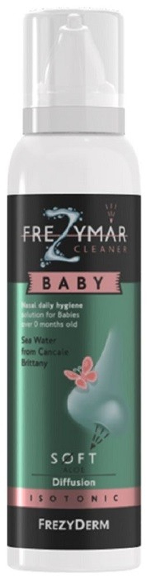 FrezyDerm Frezymar Cleaner Baby Soft Aloe Ρινικό Διάλυμα για Βρέφη 120ml