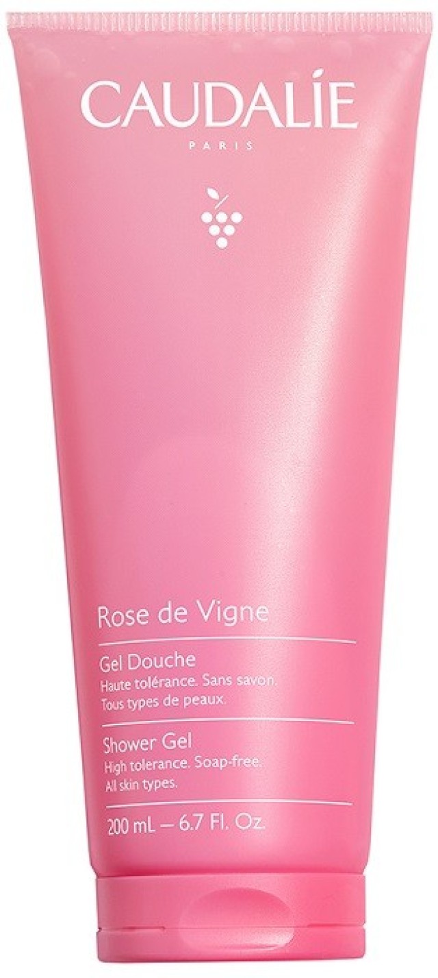 Caudalie Rose de Vigne Shower Gel Απαλό Αφρόλουτρο 200ml