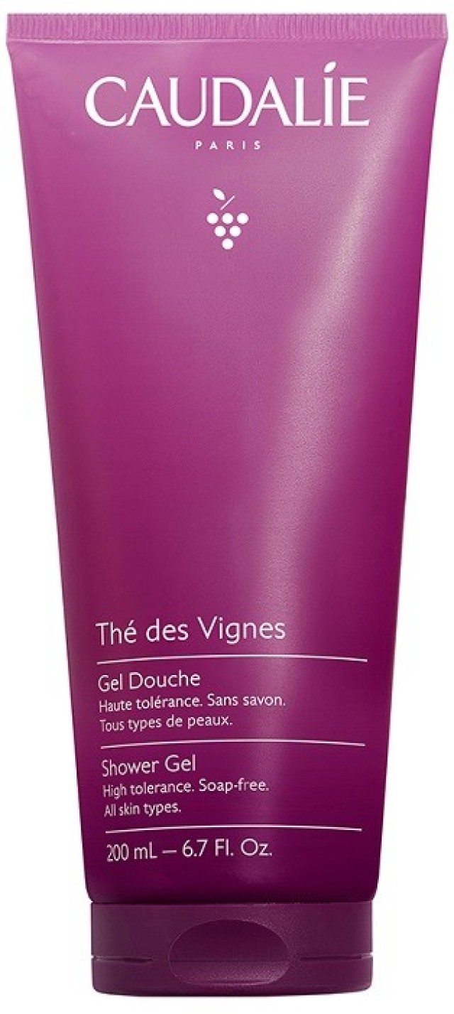 Caudalie The des Vignes Shower Gel Απαλό Αφρόλουτρο 200ml