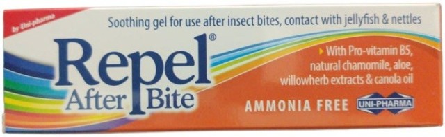 Uni-Pharma Repel After Bite Καταπραϋντικό Τζελ για Ανακούφιση από Τσιμπήματα 20ml