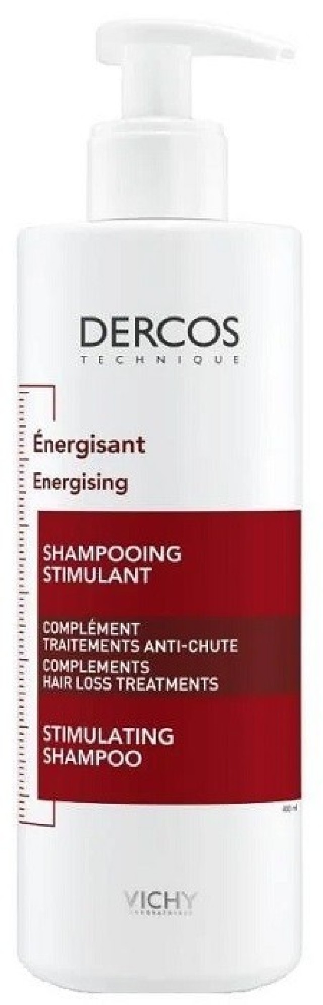 Vichy Dercos Energisant Shampoo Anti-Ηair Loss με Aminexil Σαμπουάν Κατά της Τριχόπτωσης 400ml
