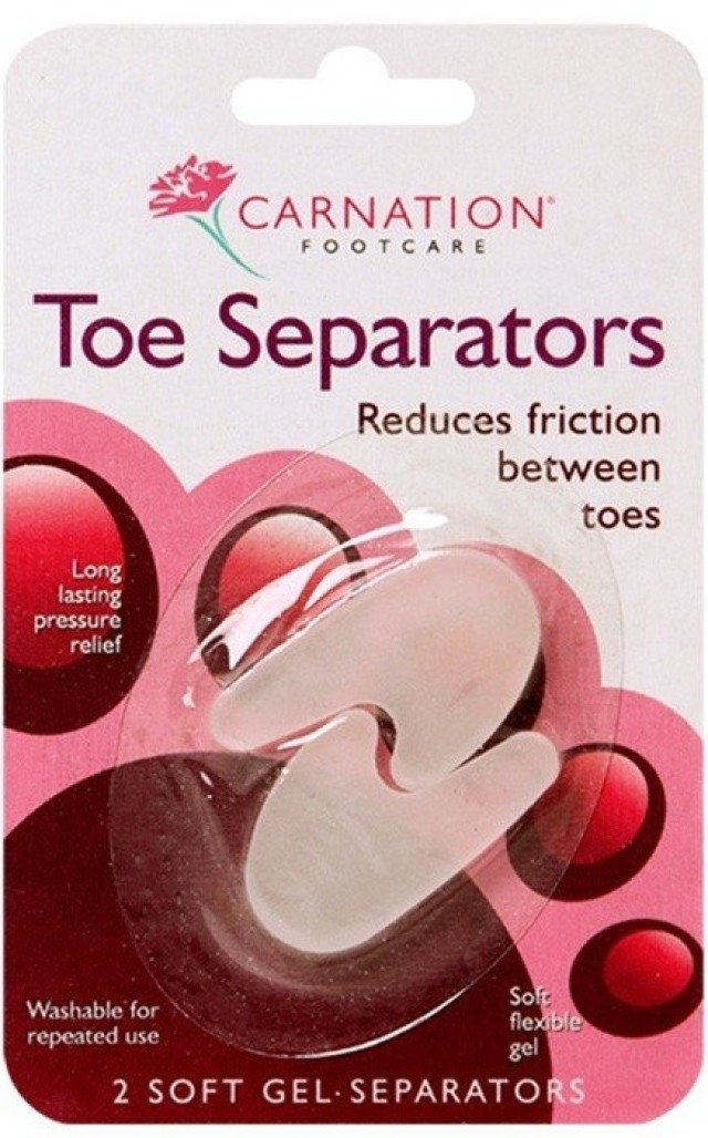 Carnation Toe Separators Διαχωριστικά Δακτύλων 2τμχ