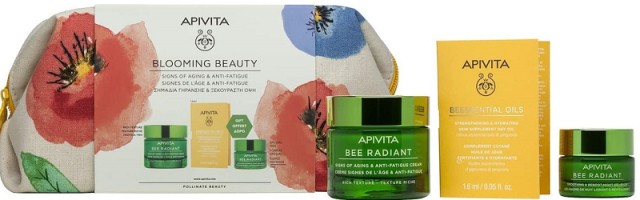 Apivita Blooming Beauty Promo Bee Radiant Rich Cream 50ml & Δώρο Gel-Balm Νύχτας 15ml & Beessential Oils 1.6ml