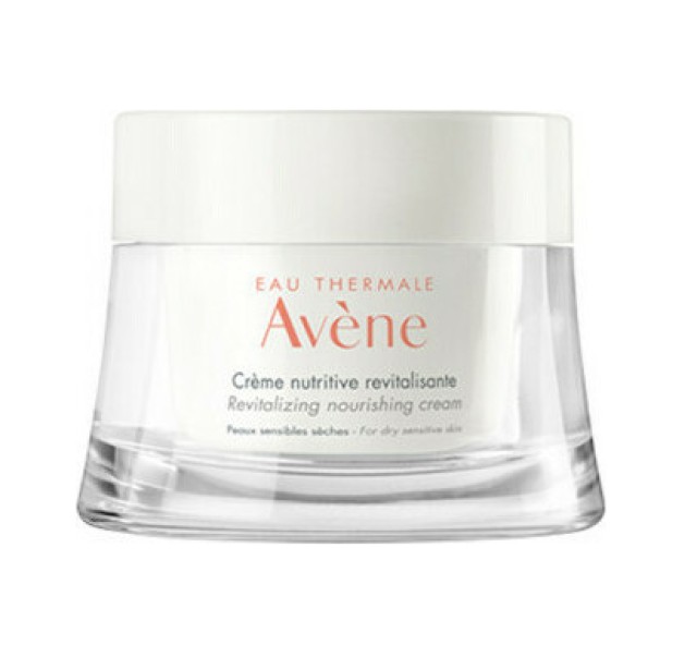 Avene Creme Nutritive Revitalisante Κρέμα Προσώπου Θρέψης - Αναζωογόνησης για Ξηρές και Ευαίσθητες Επιδερμίδες με -30% 50ml