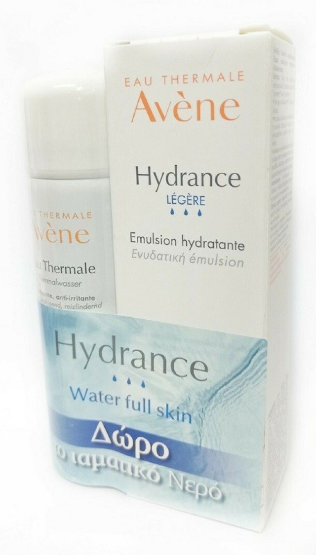 Avene Promo Hydrance Legere Ενυδατική Κρέμα 40ml & Δώρο Eau Thermale Ιαματικό Νερό Ενυδάτωσης 50ml