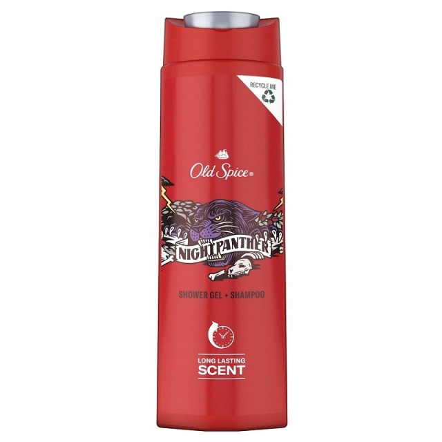 Old Spice Nightpanther Shower Gel Αφρόλουτρο για Άνδρες, 400ml