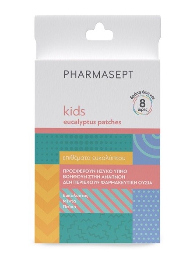 Pharmasept Kids Care Επιθέματα Ευκαλύπτου με Εκχυλίσματα Βοτάνων, 6τμχ