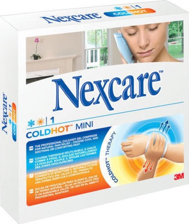 Nexcare ColdHot Mini 11*12cm 2 Σε 1 Παγοκύστη & Θερμοφόρα Πολλαπλών Χρήσεων 1τμχ