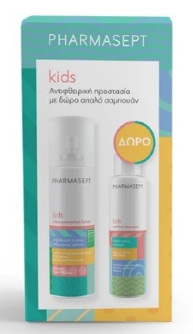 Pharmasept Kids Promo X-lice για Πρόληψη ενάντια στις Ψείρες+δώρο Kids shampoo 100ml
