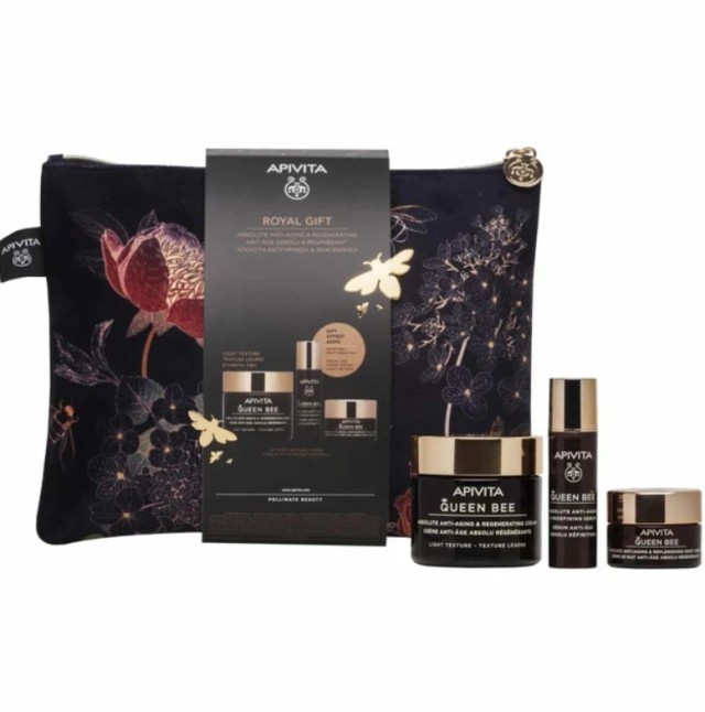 Apivita Promo Queen Bee Royal Gift Κρέμα Ελαφριάς Υφής 50ml+Mini Size Serum+Κρέμα Νύχτας 3τεμ