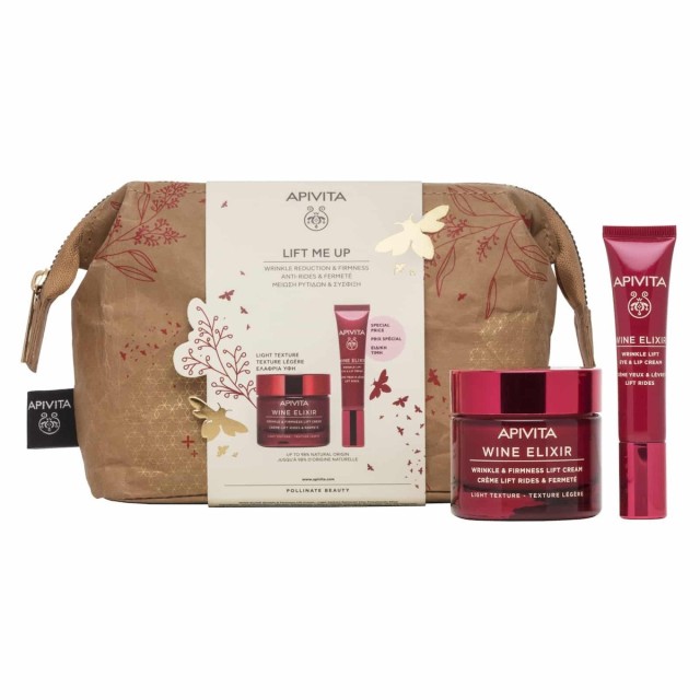 Apivita Promo Wine Elixir Ελαφριάς Υφής 50ml και Κρέμα Ματιών 15ml