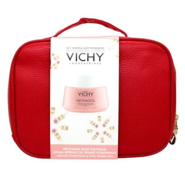 Vichy Promo Neovadiol Rose Platinium Κρέμα Ημέρας Για Πολύ Ξηρή Επιδερμίδα 50ml & Δώρο Γαλάκτωμα Καθαρισμού 100ml & Νεσεσέρ