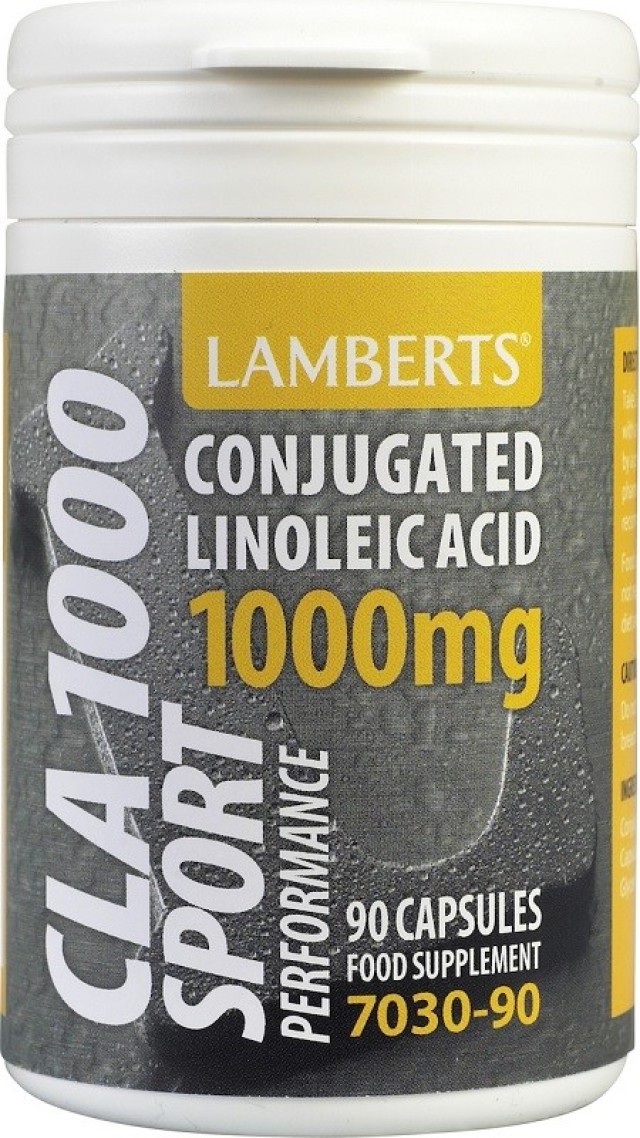 Lamberts CLA 1000mg Συζευγμένο Λινολεϊκό Οξύ 90Caps ΗΜ. ΛΗΞΗΣ 6/23