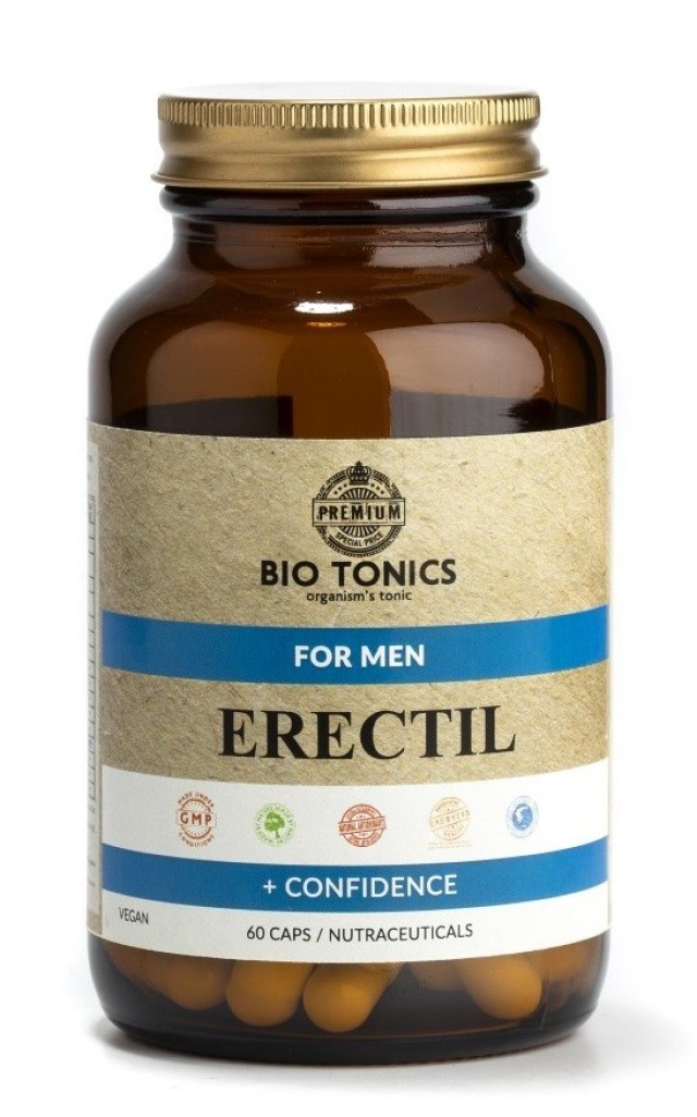 Bio Tonics Erectil Συμπλήρωμα για την Σεξουαλική Υγεία 60caps