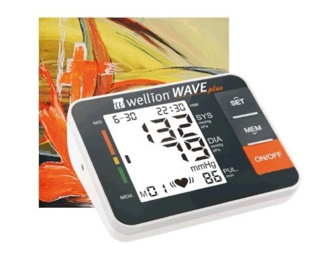 Wellion Wave Plus Blood Pressure Monitor Ψηφιακό Πιεσόμετρο Μπράτσου 1τμχ