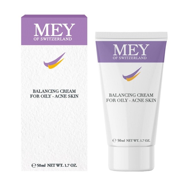 Mey Balancing Cream 24ωρη Ενυδατική Κρέμα Προσώπου για Λιπαρά & Ακνεϊκά Δέρματα 50ml