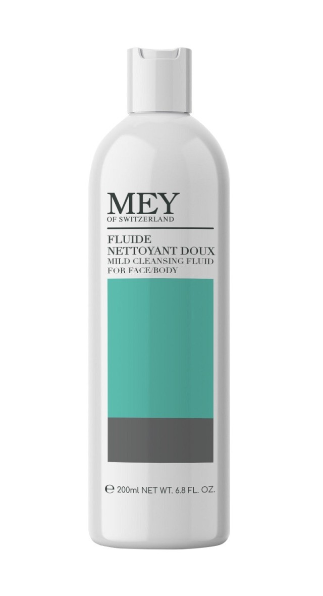 Mey Fluide Nettoyant Doux Ήπιο Υγρό Καθαρισμού Για Ευαίσθητα Δέρματα Για Πρόσωπο & Σώμα 200ml