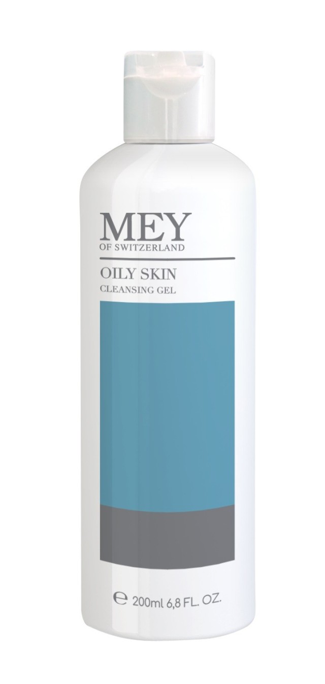 Mey Oily Skin Cleansing Gel Απαλό Σαπούνι Καθαρισμού Για Λιπαρές Επιδερμίδες 200ml