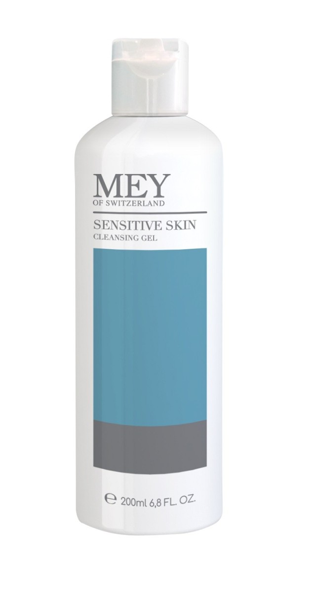 Mey Sensitive Skin Cleansing Gel Απαλό Σαπούνι Καθαρισμού Για Ευαίσθητες & Ερεθισμένες Επιδερμίδες 200ml