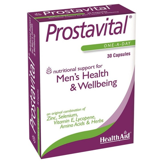 Health Aid Prostavital Υγεία του Προστάτη 30Caps