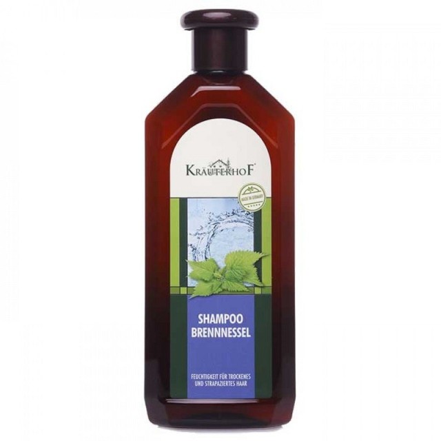 Krauterhof Shampoo Brennnessel - Απαλό Ενυδατικό Σαμπουάν με εκχύλισμα τσουκνίδας για κανονικά εώς ξηρά μαλλιά, 500ml