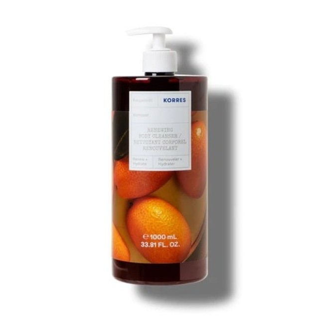 Korres Kumquat Body Cleanser Αφρόλουτρο Κουμκουάτ 1lt