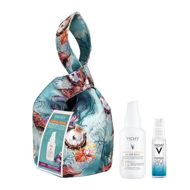 Vichy Promo Capital Soleil Uv-Age Daily spf50 40ml & Δώρο Mineral 89 Booster 10ml