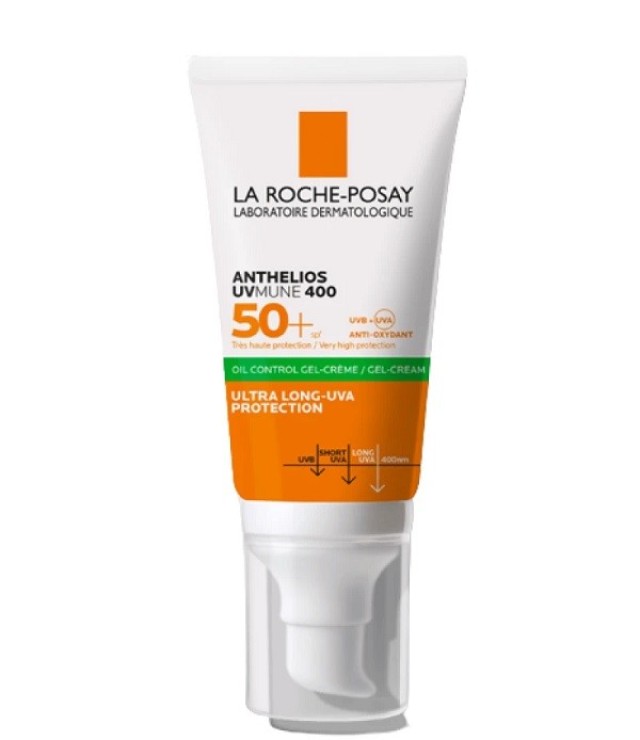 La Roche Posay Anthelios UVMune 400 Oil Control Gel-Cream SPF50+ Αντηλιακό Προσώπου 50ml