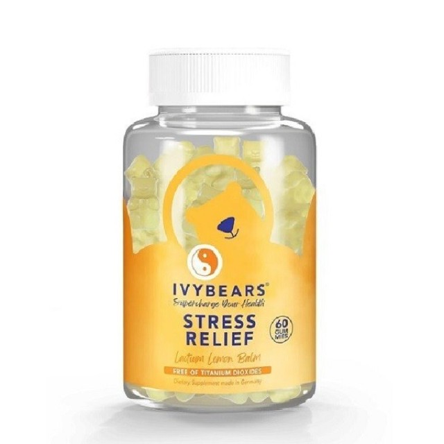 IvyBears Stress Relief Ζελεδάκια Κατά του Άγχους 60 ζελεδάκια