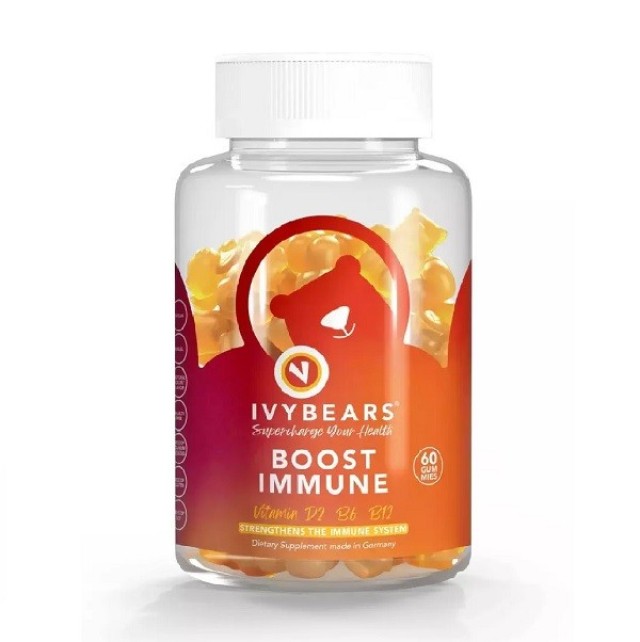 IvyBears Boost Immune Ζελεδάκια για Ενίσχυση Ανοσοποιητικού 60 ζελεδάκια