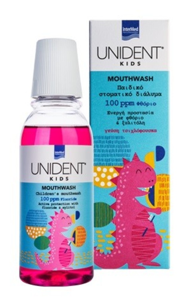 Intermed Unident kids mouthwash Παιδικό Στοματικό Διάλυμα 250ml