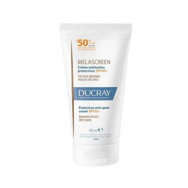 Ducray Melascreen Cream SPF50+ Αντηλιακή Κρέμα Προσώπου Κατά των Κηλίδων 50ml