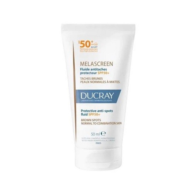 Ducray Melascreen Fluid SPF50+ Αντηλιακή Λεπτόρρευστη Κρέμα Προσώπου Κατά των Κηλίδων 50ml